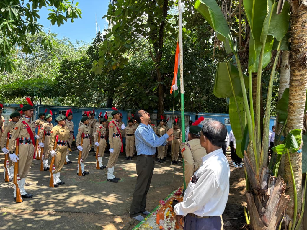 National Flag hoisting on 79th Independence Day